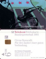 Telefonkarte A 40 10.93 Bundespresseball 1993 Circus Bonncalli - Unclassified