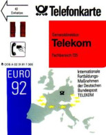 Telefonkarte A 02 01.91 Euro '92, DD 2102, Aufl. 7000 - Unclassified