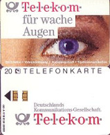 Telefonkarte A 17 B 07.91 Telekom Für Wache Augen, DD 1108, Aufl. 29000 - Unclassified