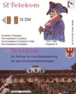 Telefonkarte A 19 07.91 Friedrich II Sanssouci 2.Aufl.gr.Nr.,DD 1204, Aufl.40000 - Unclassified