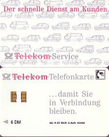 Telefonkarte A 23 08.91 Der Schnelle Dienst, 2. Aufl., Kl.Nr.,DD 1205,Aufl.40000 - Unclassified