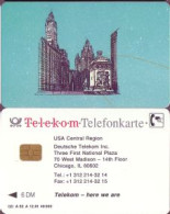 Telefonkarte A 52 A 12.91 Telekom Chicago, Neue Nr., DD 1210, Aufl. 49000 - Unclassified