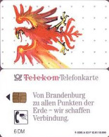 Telefonkarte A 53 F 12.91 Brandenburg, 2. Aufl., DD 2204, Aufl. 40000 - Unclassified