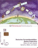 Telefonkarte A 16 08.92 Deutsches Fernmeldesat.syst., DD 2208, Aufl. 57000 - Unclassified