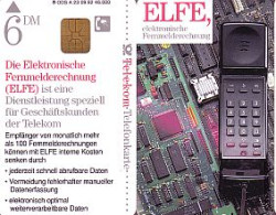 Telefonkarte A 23 09.92 ELFE, Elektr. Fernmelderech., DD 2209, Aufl. 46000 - Unclassified