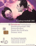 Telefonkarte A 30 10.92 Bundespresseball Bonn 1992 DD 1210, Aufl. 43500 - Unclassified