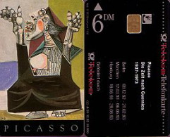 Telefonkarte A 39 12.92 Picasso, Neue Nr., DD 1212, Aufl. 55000 - Unclassified