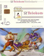 Telefonkarte A 34 10.93 Team Olympia - Eishockey, DD 1310, Aufl. 50000 - Non Classés