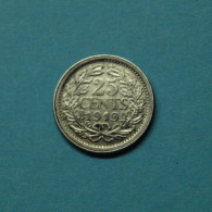 Niederlande 1919 25 Cents Wilhelmina (M5241 - Altri & Non Classificati