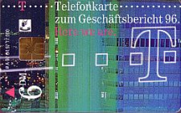 Telefonkarte A 07 04.97 Geschäftsbericht 96, Modul 25, DD 3704, Aufl. 17000 - Unclassified