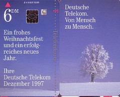 Telefonkarte A 19 09.97 Weihnachten '97 DD 4710, Aufl. 152000 - Unclassified