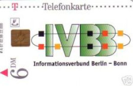 Telefonkarte A 07 02.98 Informationsverbund Bonn-Berlin, DD 3802, Aufl. 22000 - Unclassified