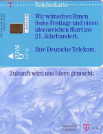 Telefonkarte A 22 10.99 Zukunft Aus Ideen, Frohe Festtage, DD 2910, Aufl. 192000 - Unclassified