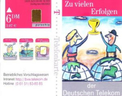 Telefonkarte A 23 09.99 Betr. Vorschlagswesen - Erfolge, DD 2909, Aufl. 18000 - Unclassified