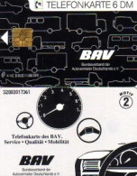 Telefonkarte K 142 B 08.92 Bundesverband Autovermieter, Service Qualität Mobil. - Unclassified