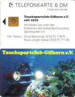 Telefonkarte K 889 03.93 Tauchsportclub Gifhorn EV - Unclassified