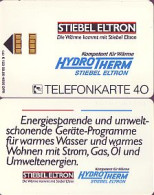 Telefonkarte K 123 09.90, Hydrotherm - Stiebel Electron, Aufl. 4000 - Unclassified