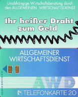 Telefonkarte K 291 A 04.91, Allg. Wirtschaftsdienst, Aufl. 10000 - Unclassified
