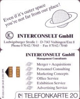 Telefonkarte K 281 04.91, Interconsult GmbH, Aufl. 3000 - Unclassified