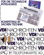 Telefonkarte K 288 04.91, VDI Nachrichten, Aufl. 2000 - Unclassified