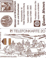 Telefonkarte K 295 05.91, Wangen/Allgäu - G.Weiner, Aufl. 1000 - Unclassified