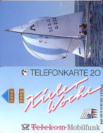 Telefonkarte K 335 06.91, Kieler Woche (Segelschiff), Aufl. 6000 - Unclassified