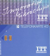 Telefonkarte K 397 08.91 ITT - Unclassified