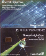 Telefonkarte K 398 A 08.91, Hoechst High Chem, Aufl. 11000 - Unclassified