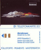 Telefonkarte K 409 08.91, Grolman, Aufl. 3000 - Unclassified