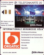 Telefonkarte K 472 A 09.91, Messe Köln: Orgatec, Aufl. 2000 - Unclassified