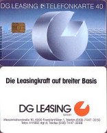 Telefonkarte K 546 10.91, DG Leasing, Aufl. 3000 - Unclassified