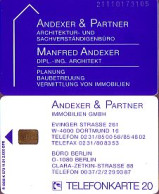 Telefonkarte K 570 11.91, Andexer & Partner Immobilien, Aufl. 2000 - Unclassified