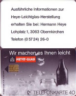 Telefonkarte K 576 11.91, Heye-Glas, Aufl. 2000 - Unclassified