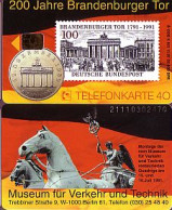 Telefonkarte K 601 11.91, Brandenburger Tor, Aufl. 35000 - Unclassified