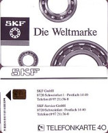 Telefonkarte K 610 11.91, SKF Die Weltmarke, Aufl. 4000 - Unclassified