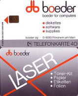 Telefonkarte K 619 12.91, Boeder, Aufl. 3000 - Unclassified