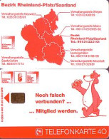 Telefonkarte K 642 01.92, IG Chemie, Bez. Rheinl.-Pf./Saarl. Aufl. 2000 - Unclassified
