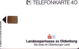 Telefonkarte K 775 03.92, Landessparkasse Oldenburg, Aufl. 2000 - Unclassified