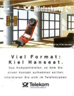 Telefonkarte P 04 11.89 Kiel Hanseat, Starke Gebrauchsspuren, DD 2008 Nr.rechts - Sin Clasificación