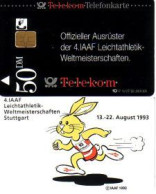 Telefonkarte P 10 07.93 Leichtathletik WM Stuttgart, DD 5309 - Sin Clasificación