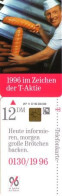 Telefonkarte P 11 07.96 T-Aktie - Bäcker, DD 3607 Modul 20 - Sin Clasificación