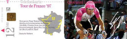 Telefonkarte P 21 09.97 Tour De France '97, G. Lombardi, DD 3709 Modul 20 - Sin Clasificación