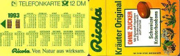 Telefonkarte S 59 07.92 Ricola, DD 1208 Große Nr. - Sin Clasificación