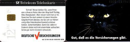 Telefonkarte S 100 03.93 Deutsche Versicherungen, Katze, DD 1303 Mod.30 Neue Nr. - Sin Clasificación