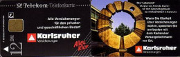Telefonkarte S 02 01.94 Karlsruher Versicherungen, DD 2403 - Sin Clasificación