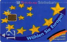 Telefonkarte S 22 04.94 Krüger Europawahl, DD 1404 Neue Nr. - Non Classificati