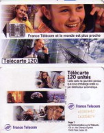 Telefonkarte Frankreich, France Télécom Et Le Monde Est Plus Proche (1), 120 - Sin Clasificación