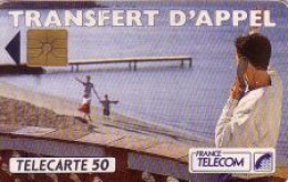 Telefonkarte Frankreich, Tansfert D'appel, Familie Am Wasser, 50 - Ohne Zuordnung