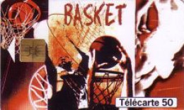 Telefonkarte Frankreich, Street Culture, Basket Ball, 50 - Unclassified