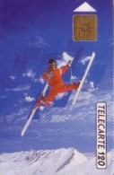 Telefonkarte Frankreich, Skiakrobatik, 120 - Sin Clasificación